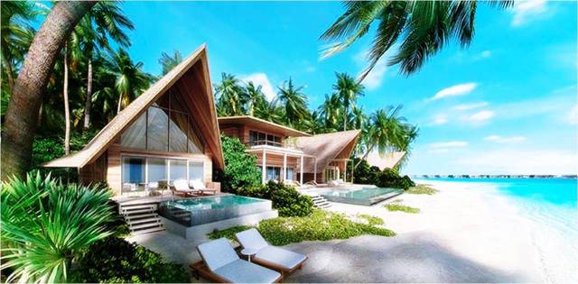Thailand beach bungalow